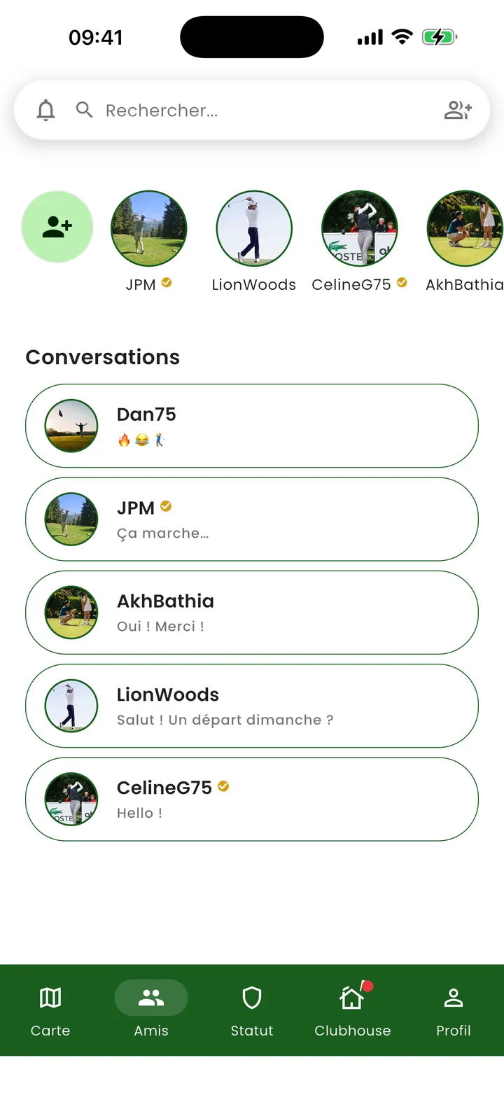Discute avec tes partenaires